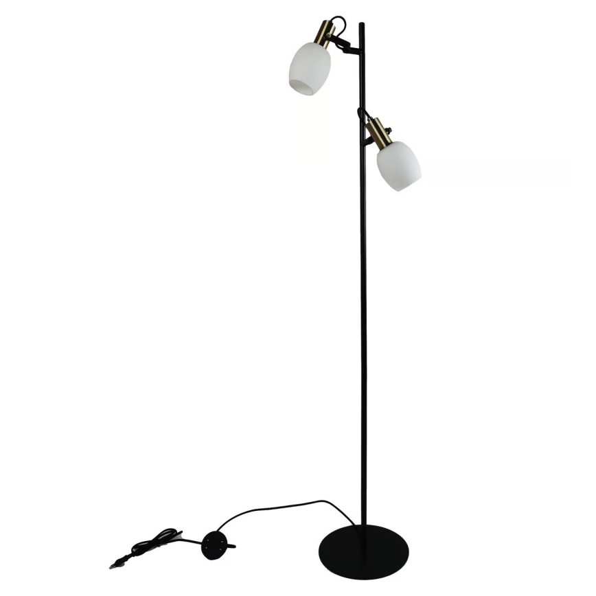 Nordlux - Toršeras ARILD 2xE14/40W/230V juoda