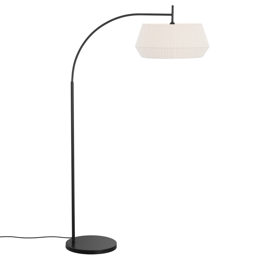 Nordlux - Toršeras DICTE 1xE27/60W/230V juoda/balta