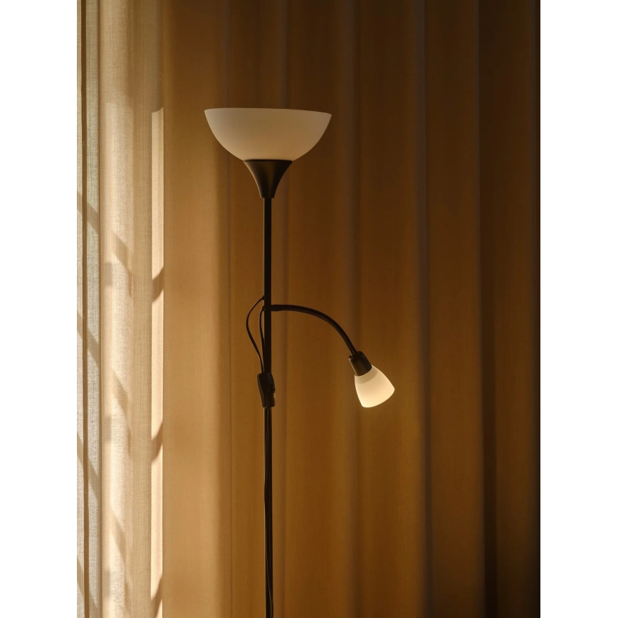 Nordlux - Toršeras LAURIA 1xE27/40W/230V + 1xE14/15W