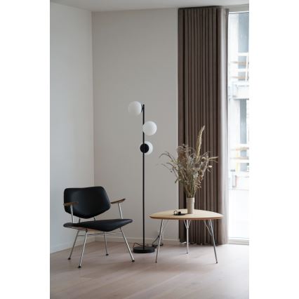 Nordlux - Toršeras LILLY 3xE14/25W/230V juoda