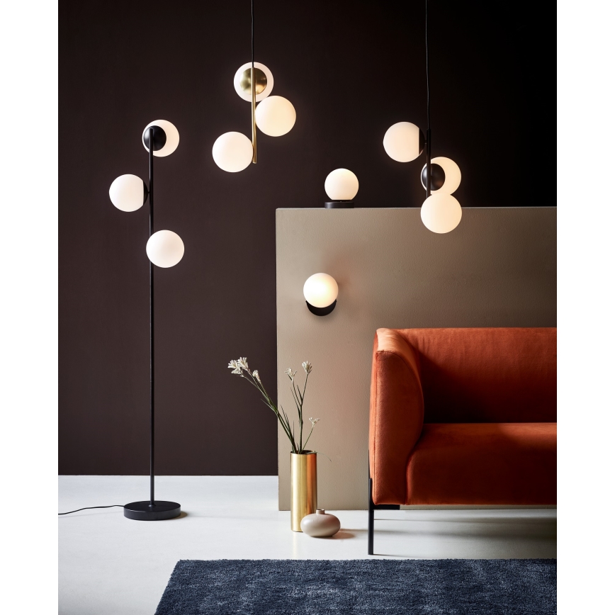 Nordlux - Toršeras LILLY 3xE14/25W/230V juoda