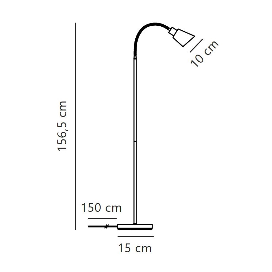 Nordlux - Toršeras MOLLI 1xE14/25W/230V