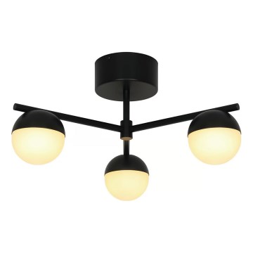 Nordlux - Tvirtinamas sietynas CONTINA 3xG9/5W/230V juoda