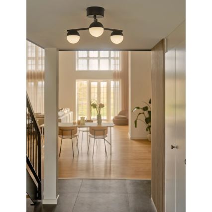 Nordlux - Tvirtinamas sietynas CONTINA 3xG9/5W/230V juoda