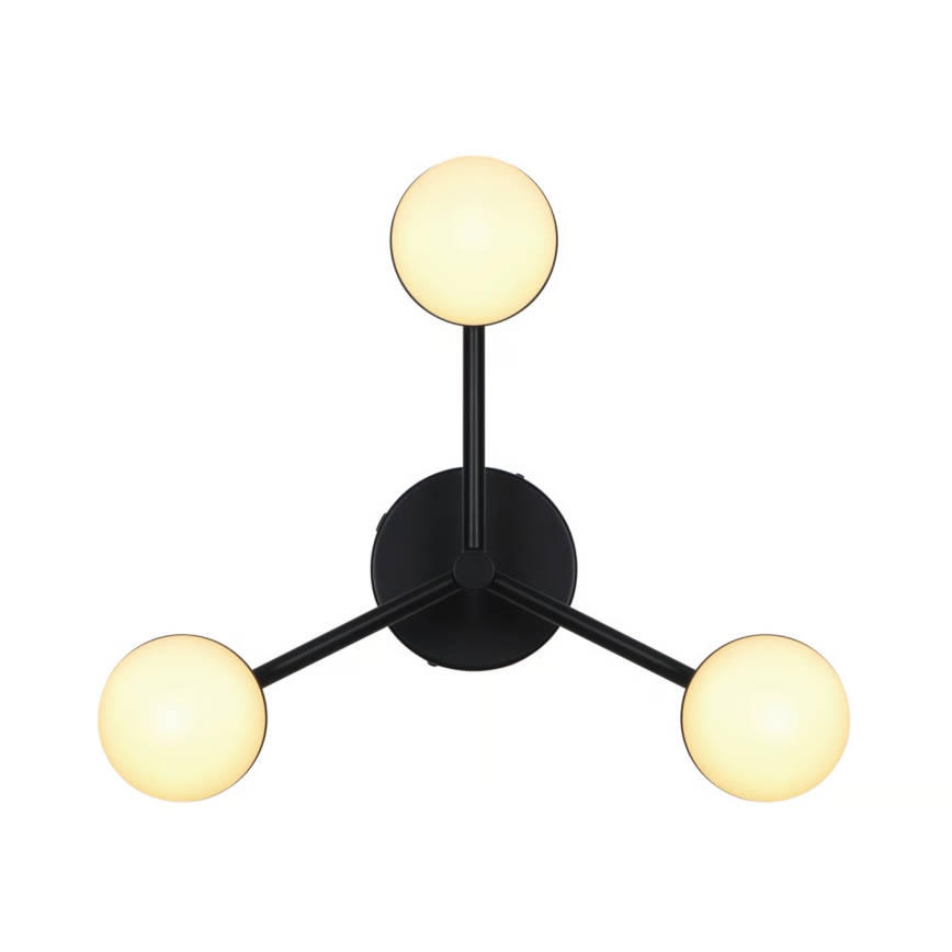 Nordlux - Tvirtinamas sietynas CONTINA 3xG9/5W/230V juoda