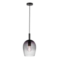 Nordlux - UMA pakabinamas šviestuvas su laidu 1xE27/40W/230V Ø 18 cm juodas/dūminis