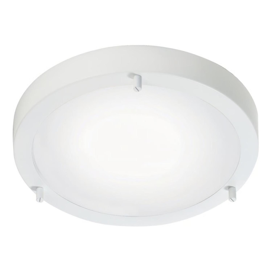 Nordlux - Vonios kambario lubinis šviestuvas ANCONA 2xE27/40W/230V IP43 Ø 31,5 cm baltas