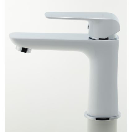 Novaservis - baltas praustuvo maišytuvas NOBLESS TINA