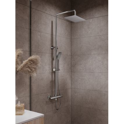 Novaservis - Dušo komplektas su termostatiniu maišytuvu METALIA ECO blizgus chromas