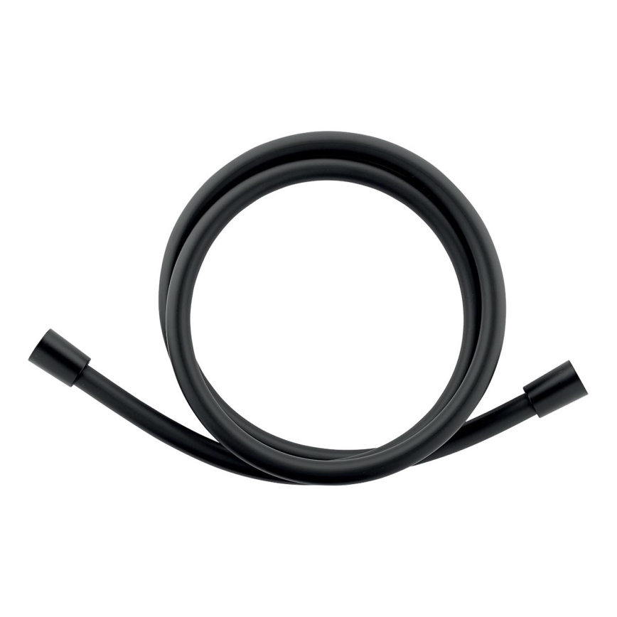 Novaservis - Dušo žarna plastikas 150 cm matinė juoda