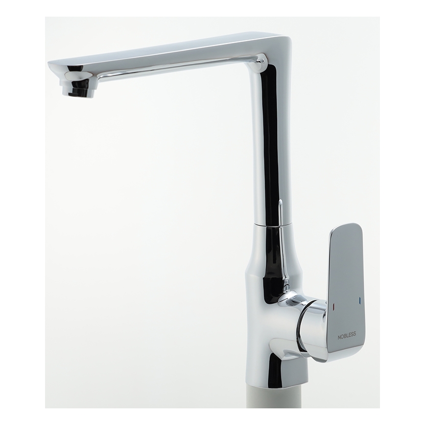 Novaservis - Kriauklės maišytuvas NOBLESS TINA, blizgus chromas