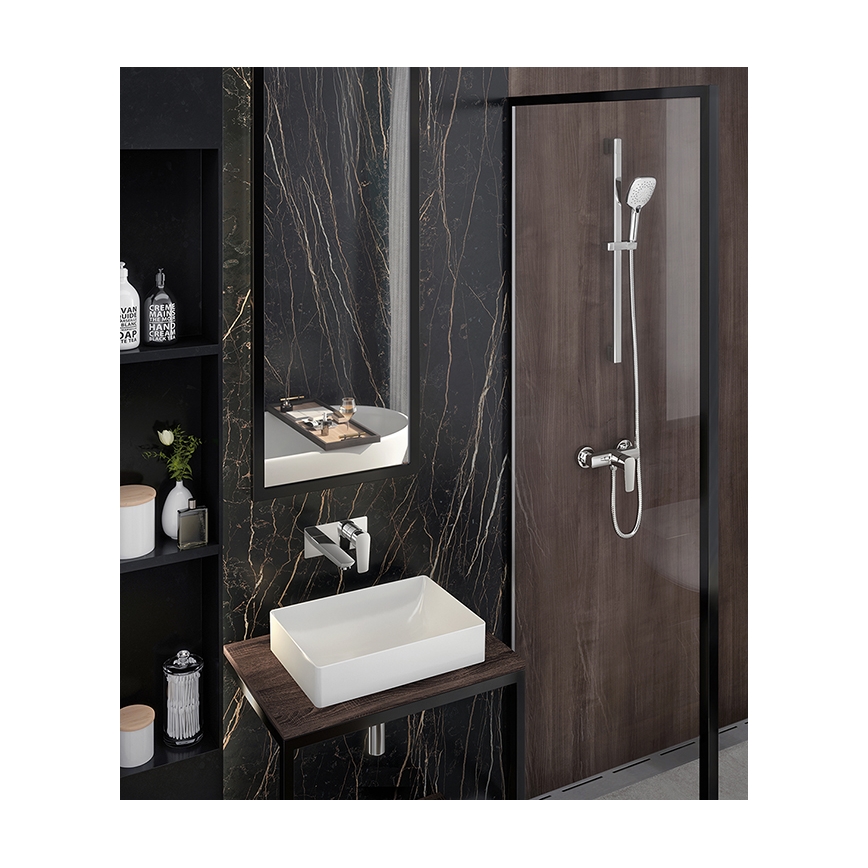 Novaservis - kriauklės maišytuvas paslėptam montavimui METALIA ECO blizgus chromas