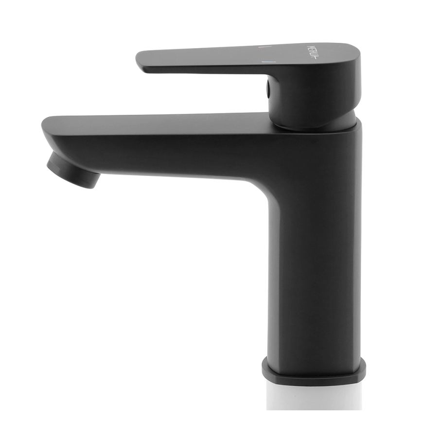 Novaservis - Praustuvo čiaupas METALIA ECO 15,2 cm matinė juoda