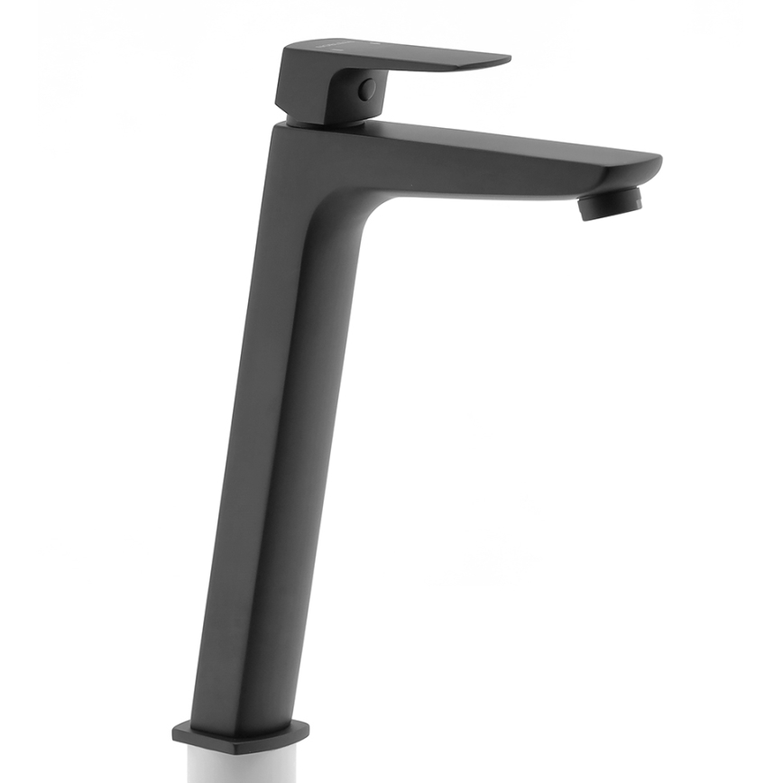 Novaservis - Praustuvo čiaupas NOBLESS EGO 28,5 cm matinė juoda