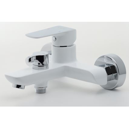 Novaservis - vonios maišytuvas NOBLESS TINA baltas