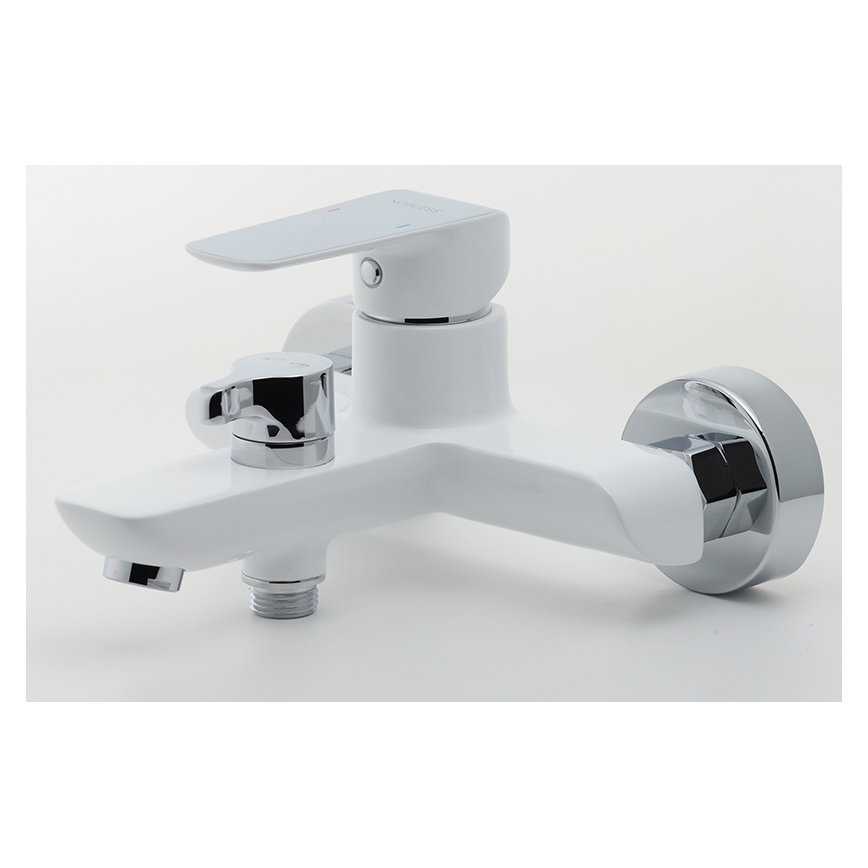 Novaservis - vonios maišytuvas NOBLESS TINA baltas