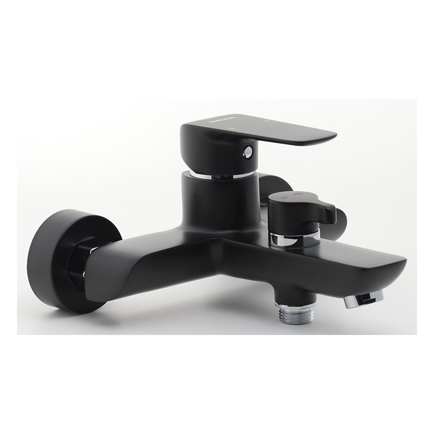 Novaservis - Vonios maišytuvas NOBLESS TINA juodas