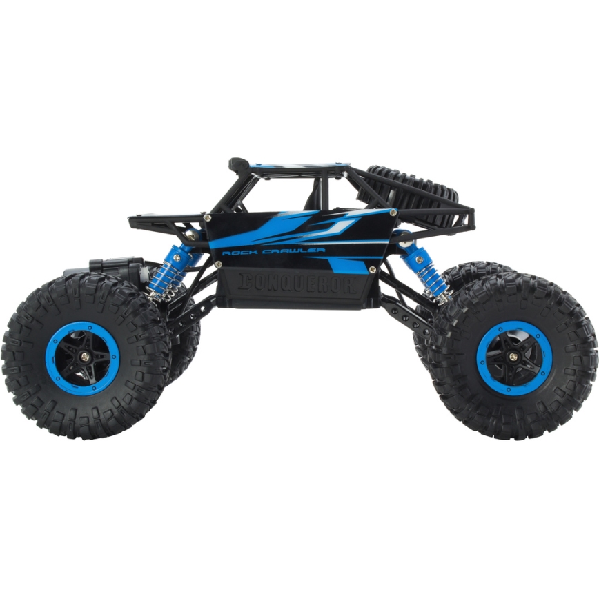 Nuotoliniu būdu valdomas automobilis Rock Climber juodas/mėlynas