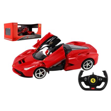 Nuotoliniu būdu valdomas RC automobilis Ferrari LaFerrari RASTAR, 5xAA + 2xAA, raudonas