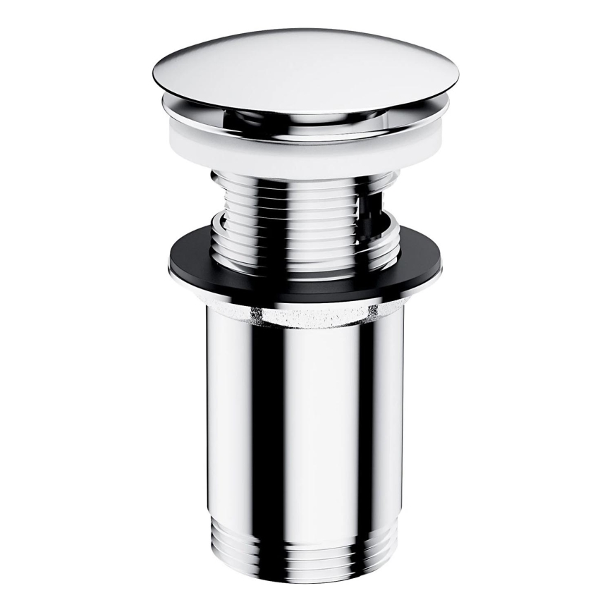 OMNIRES A706CR - Kriauklės atliekų surinkėjas CLICK-CLACK diametras 6,6 cm blizgus chromas