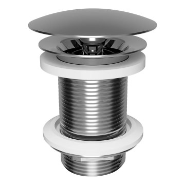 OMNIRES A82CR - Kriauklės atliekų surinkėjas DRAIN diametras 7,2 cm blizgus chromas