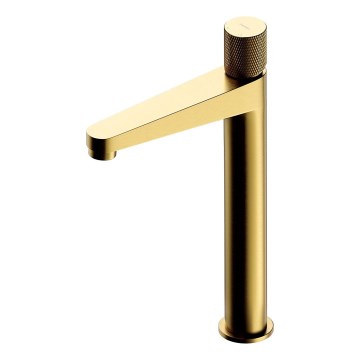 OMNIRES CT8012GLB - Praustuvo čiaupas CONTOUR 31,2 cm grindys auksas