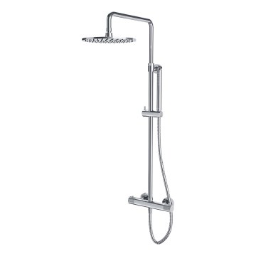 OMNIRES CT8044CR - Dušo komplektas su termostatiniu kranu CONTOUR blizgus chromas