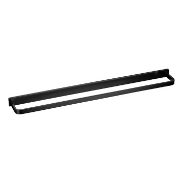 OMNIRES DA70216BL- Sieninė rankšluosčių kabykla DARLING 61 cm pusiau matinis juoda