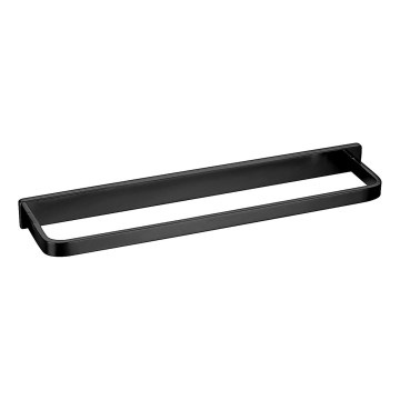 OMNIRES DA70230BL - Sieninė rankšluosčių kabykla DARLING 37 cm pusiau matinis juoda