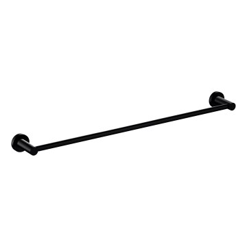 OMNIRES MP60216BL - Sieninė rankšluosčių kabykla MODERN PROJECT 60 cm matinė juoda