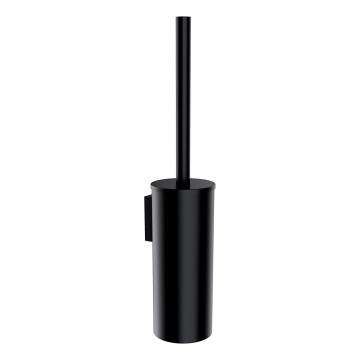 OMNIRES MP60621BL - Sieninis tualeto šepetys MODERN PROJECT matinė juoda