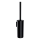 OMNIRES MP60621BL - Sieninis tualeto šepetys MODERN PROJECT matinė juoda