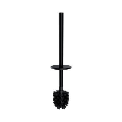OMNIRES MP60621BL - Sieninis tualeto šepetys MODERN PROJECT matinė juoda