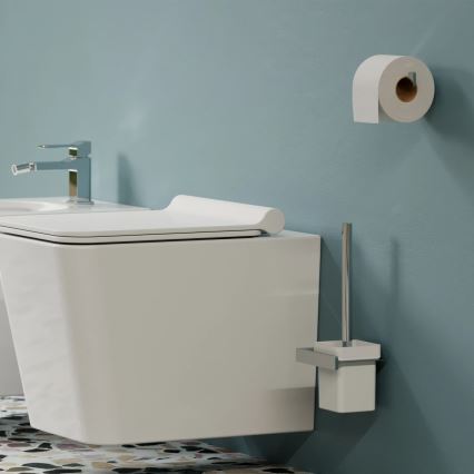 OMNIRES NL80620CR - Sieninis tualeto šepetys NELSON blizgus chromas