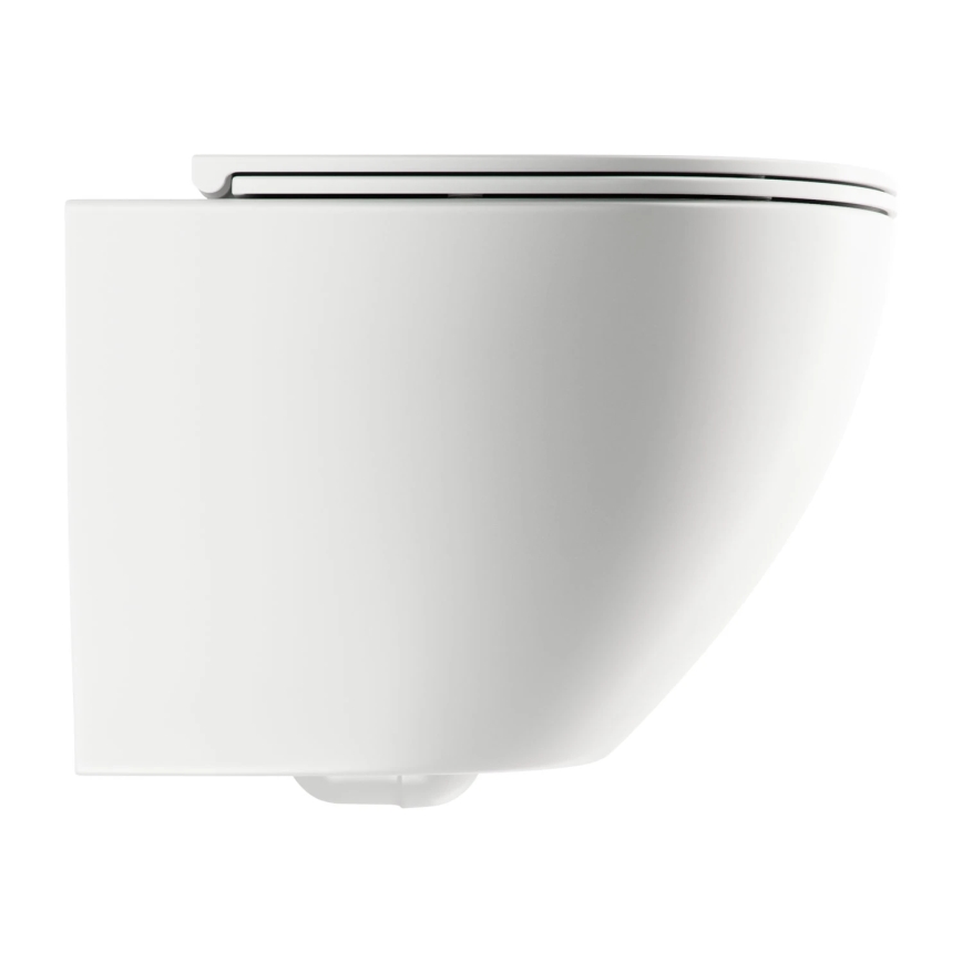 OMNIRES OTTAWAMWBM - Pakabinamas WC su SoftClose dangčiu OTTAWA keramika/matinė balta