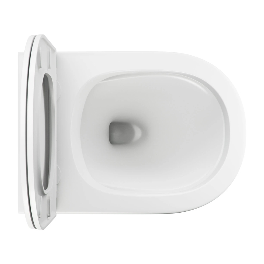 OMNIRES OTTAWAMWBM - Pakabinamas WC su SoftClose dangčiu OTTAWA keramika/matinė balta
