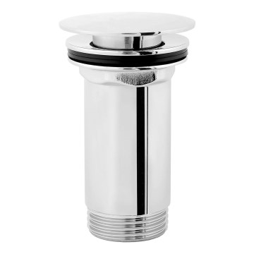OMNIRES P706CR - Kriauklės atliekų surinkėjas CLICK-CLACK diametras 6,8 cm blizgus chromas