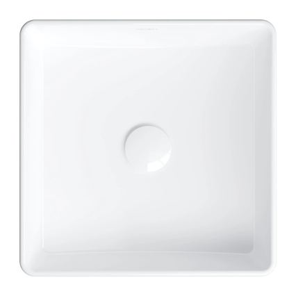 OMNIRES PASADENA360BP - stalviršinis praustuvas PASADENA 36x36 cm keramika/blizgi balta