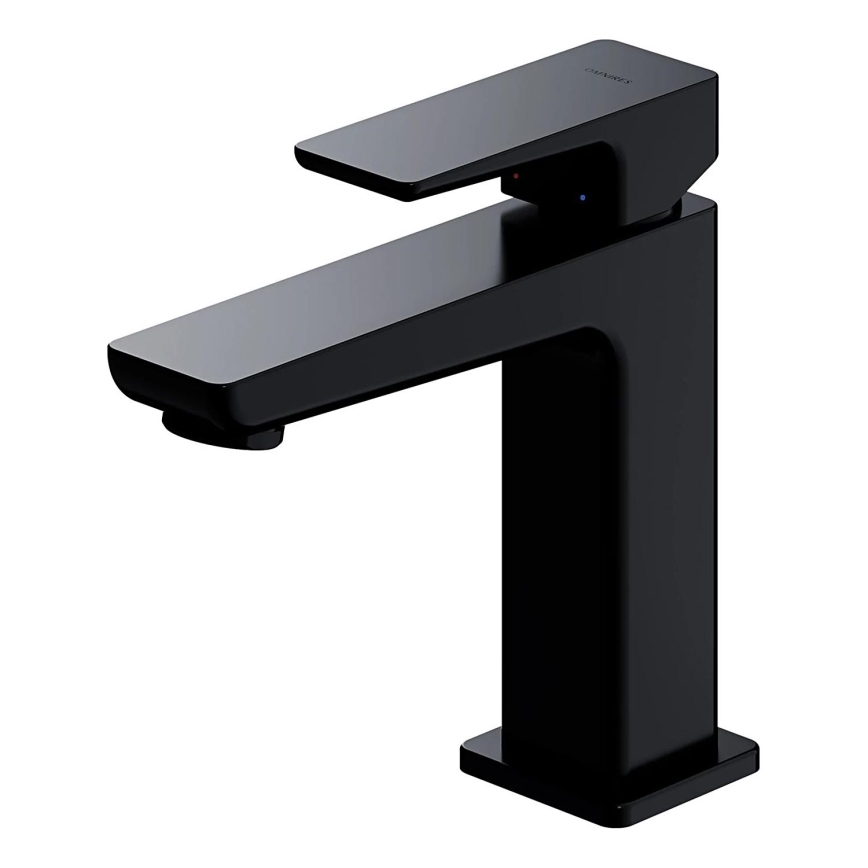 OMNIRES PM7410BL - Praustuvo čiaupas PARMA 15 cm matinė juoda