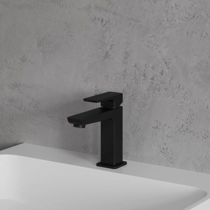 OMNIRES PM7410BL - Praustuvo čiaupas PARMA 15 cm matinė juoda