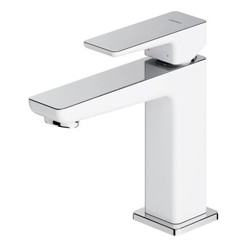OMNIRES PM7410CRB - Praustuvo maišytuvas PARMA 15 cm blizgus chromas/baltas