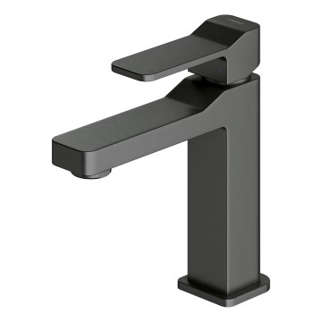 OMNIRES SL7710GR - Praustuvo čiaupas SLIDE 17 cm šukuotas grafitas