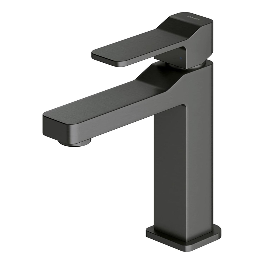 OMNIRES SL7710GR - Praustuvo čiaupas SLIDE 17 cm šukuotas grafitas
