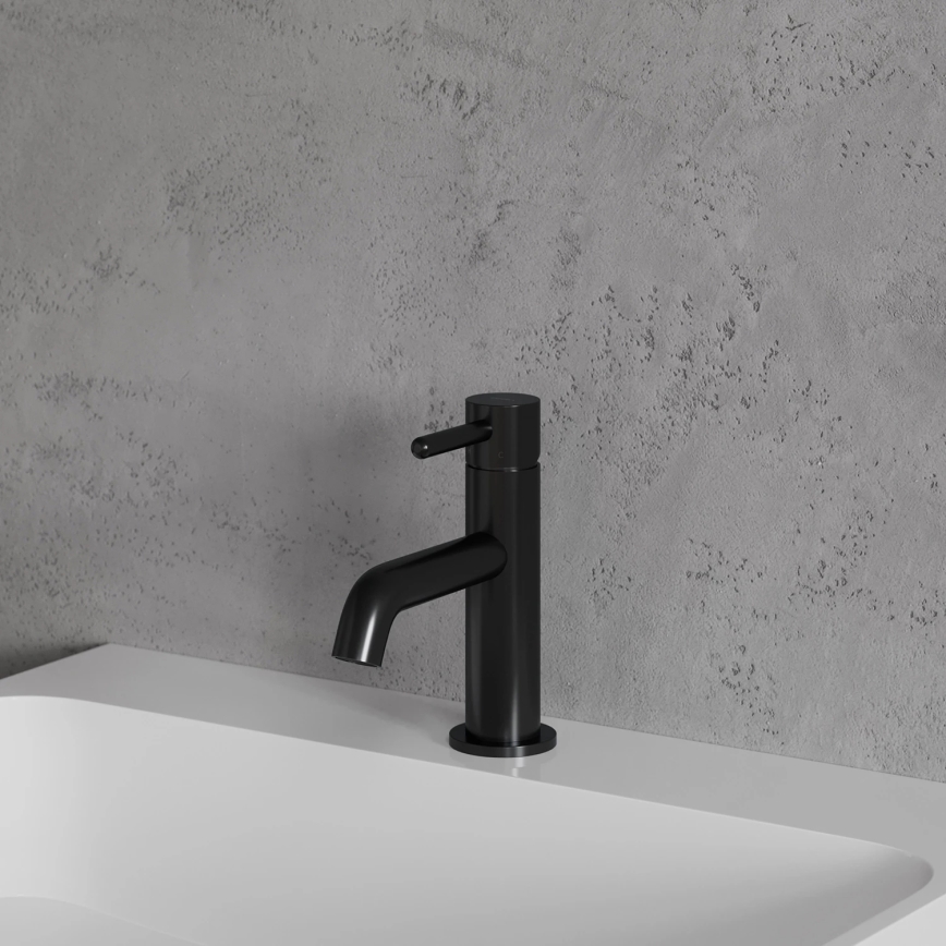 OMNIRES Y1210NBL - Praustuvo čiaupas Y 16,2 cm pusiau matinis juoda