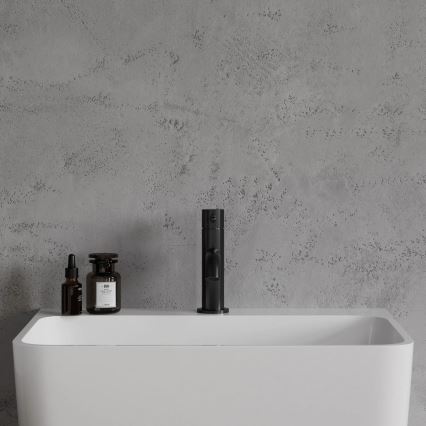 OMNIRES Y1210NBL - Praustuvo čiaupas Y 16,2 cm pusiau matinis juoda