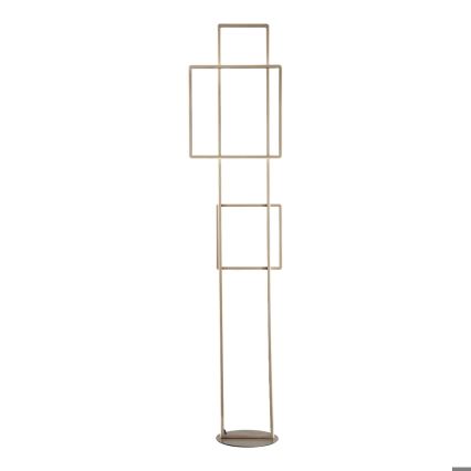 Ondaluce - Dimeriuojama LED grindų lempa DOWEL LED/77W/230V 166 cm auksinė