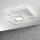 Ondaluce - dimeriuojamas LED lubinis šviestuvas DOWEL LED/46W/230V 55x55 cm sidabrinis