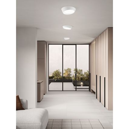 Ondaluce - Dimeriuojamas LED lubinis šviestuvas HALF LED/25W/230V 3000/4000K Ø 38,5 cm balta