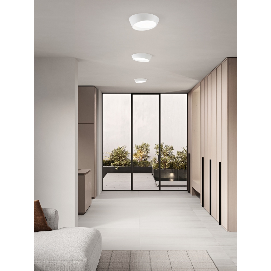 Ondaluce - Dimeriuojamas LED lubinis šviestuvas HALF LED/25W/230V 3000/4000K Ø 38,5 cm balta