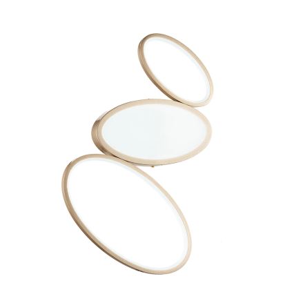 Ondaluce - Dimeriuojamas LED lubinis šviestuvas RICE LED/25W/230V 38x63 cm auksinis